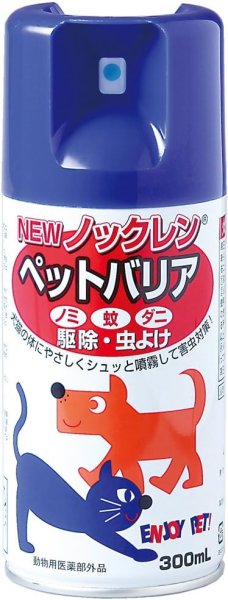 画像1: 送料無料　ドギーマン NEWノックレン ペットバリア 300ml　【動物用医薬部外品】 (1)